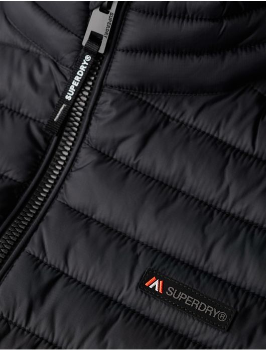 Superdry bodywarmer zwart