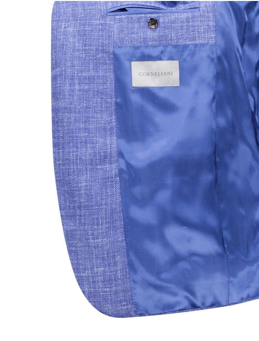 Corneliani colbert blauw fabric mainlining