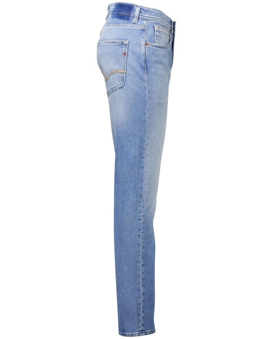Replay jeans Grover straight fit lichtblauw