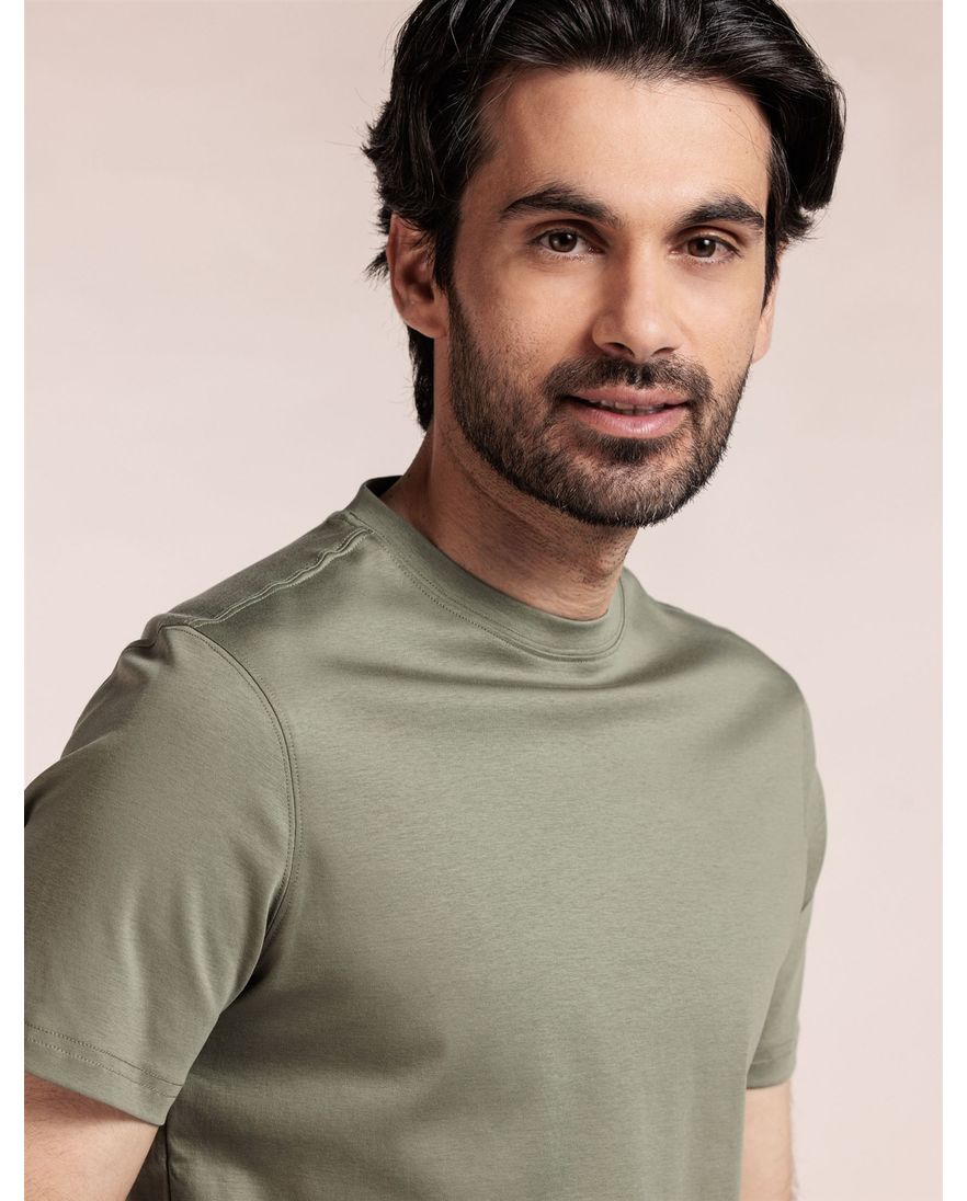 Thomas Maine t-shirt groen