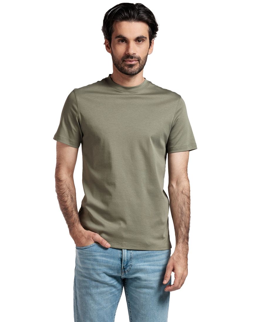 Thomas Maine t-shirt groen