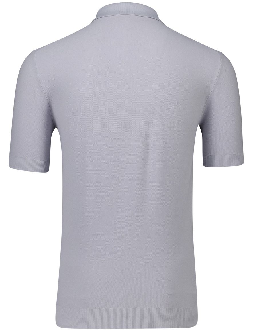 Thomas Maine poloshirt korte mouw grijs