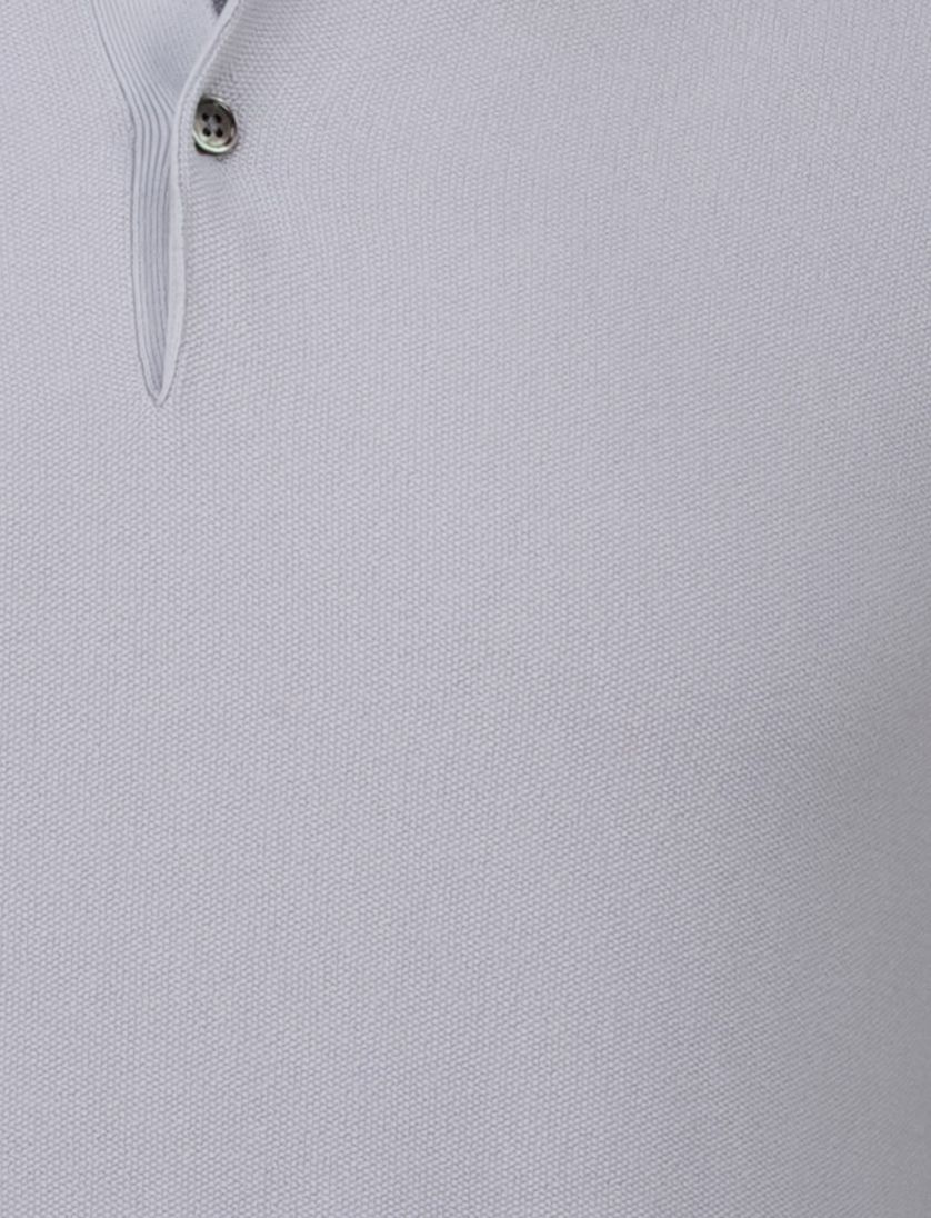 poloshirt korte mouw Thomas Maine grijs effen