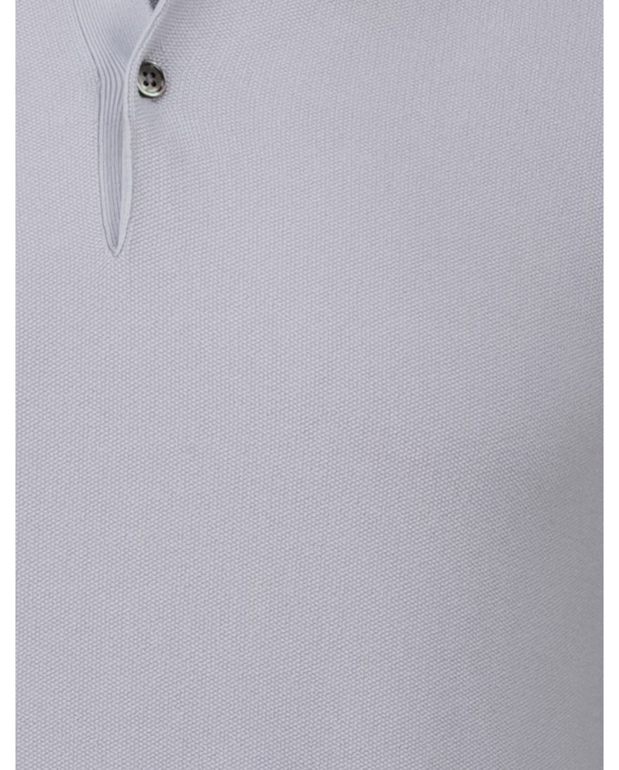 Thomas Maine poloshirt korte mouw grijs