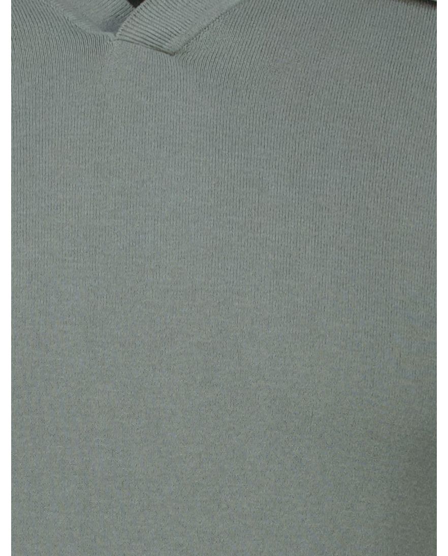 Thomas Maine poloshirt groen effen normale fit katoen