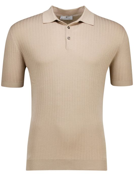 Thomas Maine polo beige lyocell