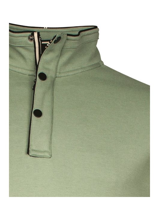 Baileys trui half zipper groen
