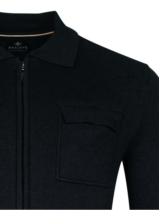 Baileys vest donkerblauw