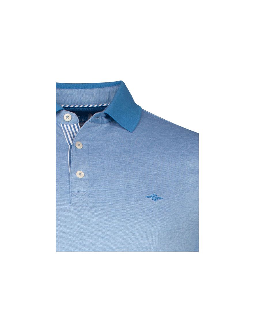 Baileys korte mouw lichtblauw katoen