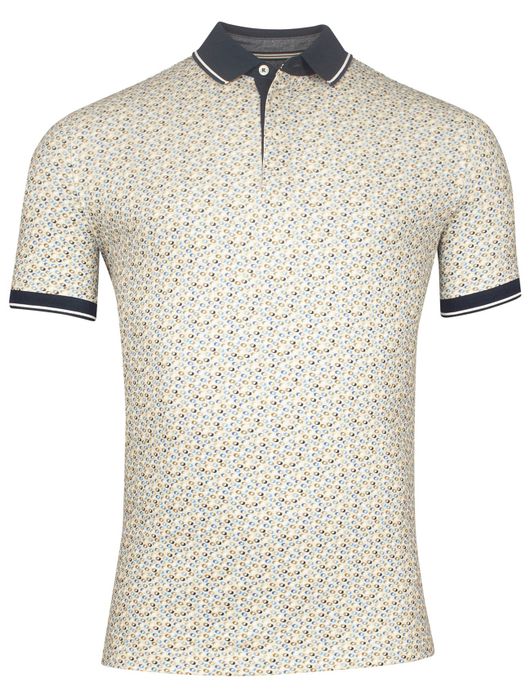 Baileys polo beige geprint
