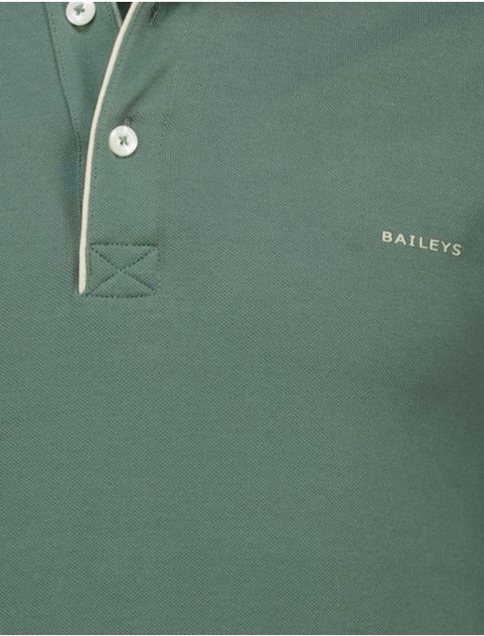 Baileys katoenen polo groen