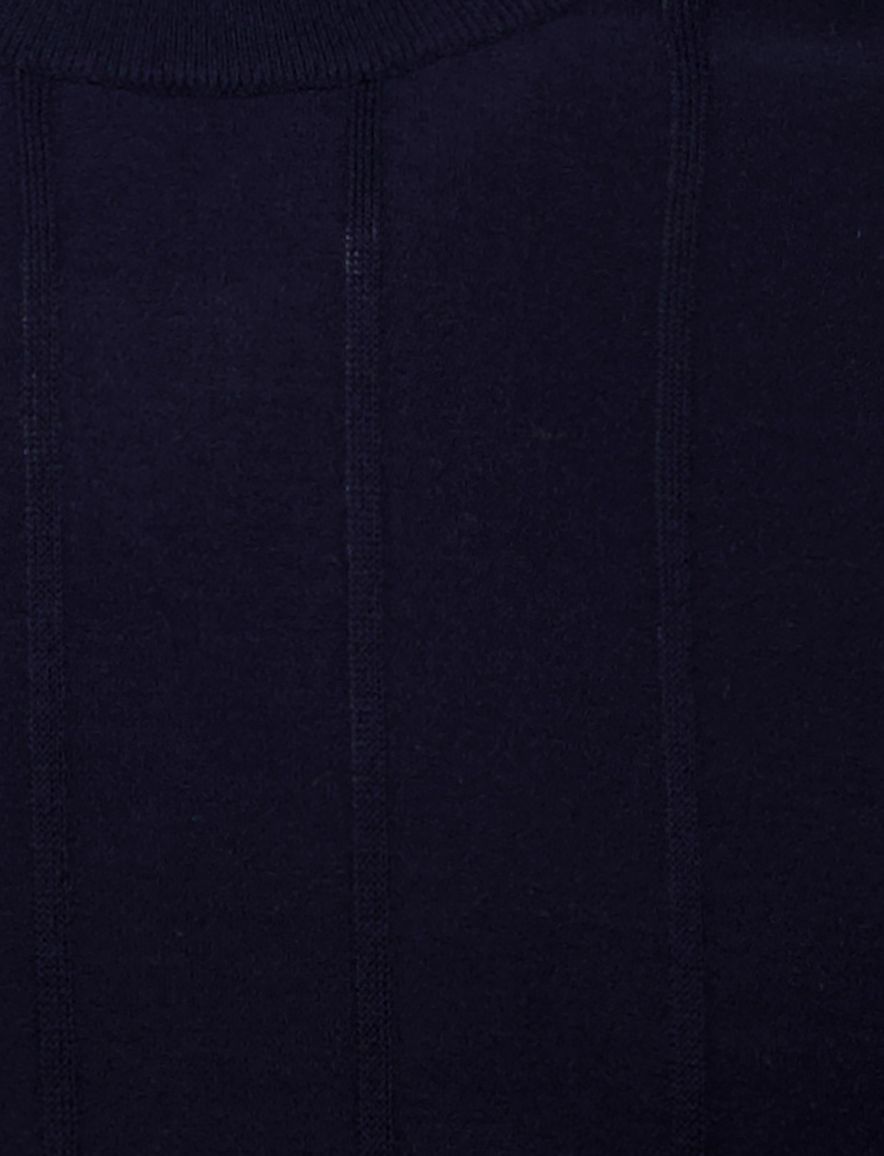 Paul & Shark Fresco knitted t-shirt donkerblauw