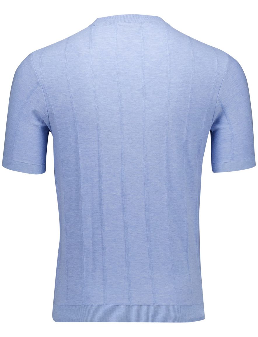 Paul & Shark Fresco knitted t-shirt lichtblauw