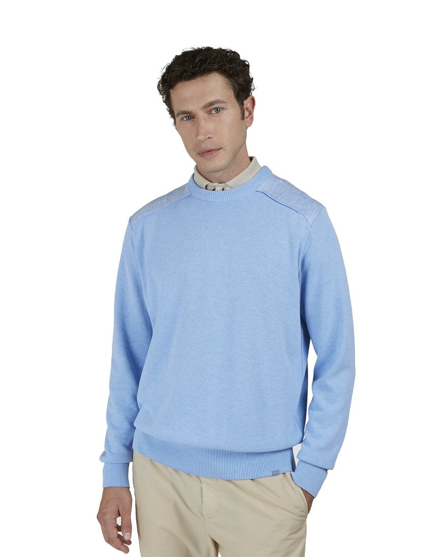 Paul & Shark trui Fresco lichtblauw