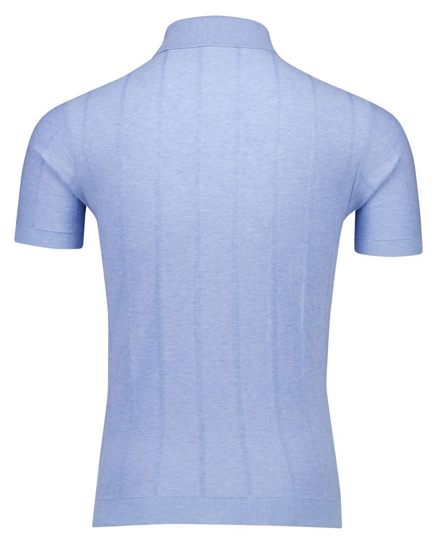 Paul & Shark polo Fresco lichtblauw strepen
