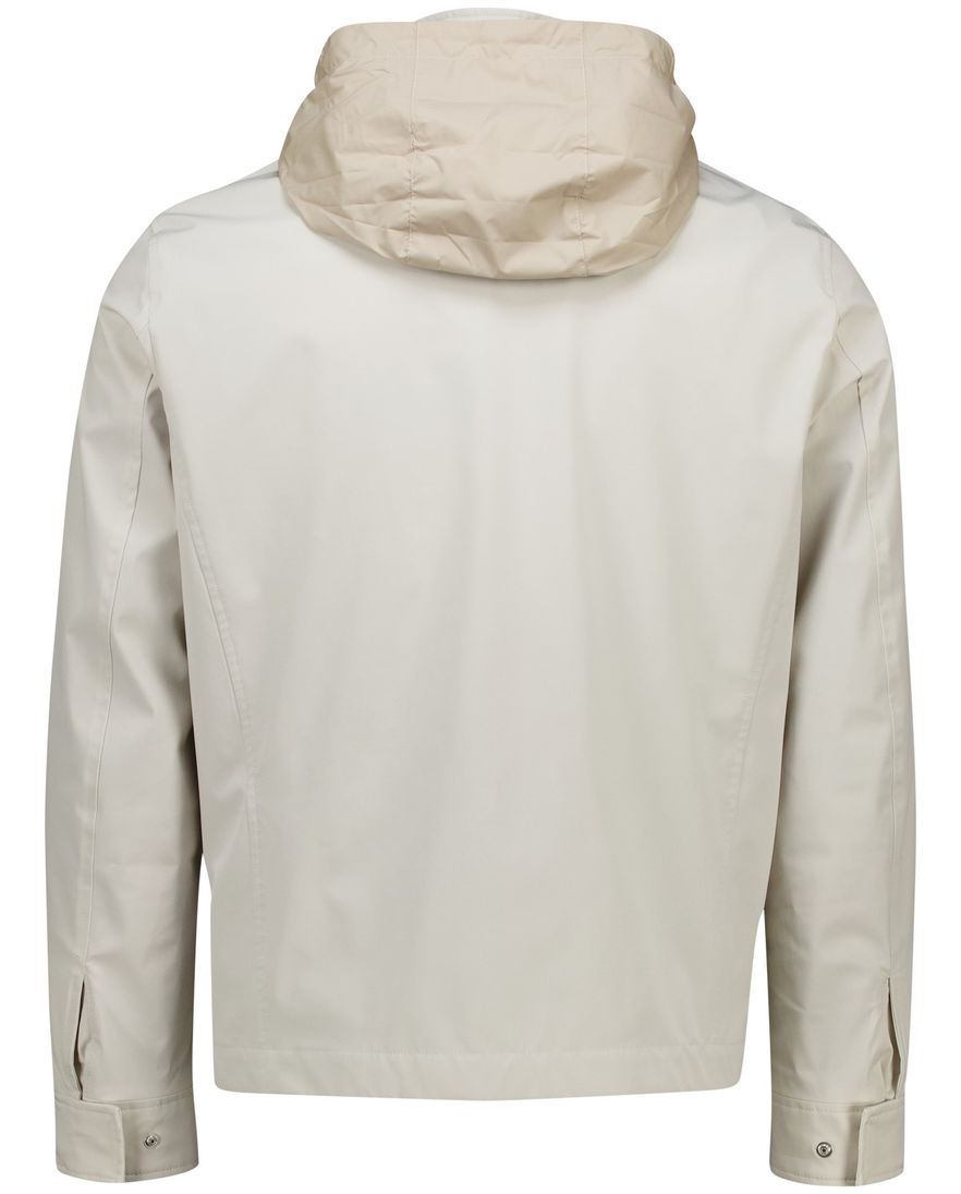 Paul & Shark zomerjas beige effen met borstzak