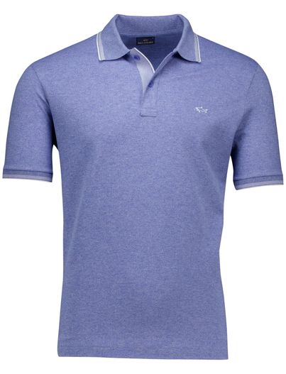 Paul & Shark Paul & Shark polo blauw gemeleerd
