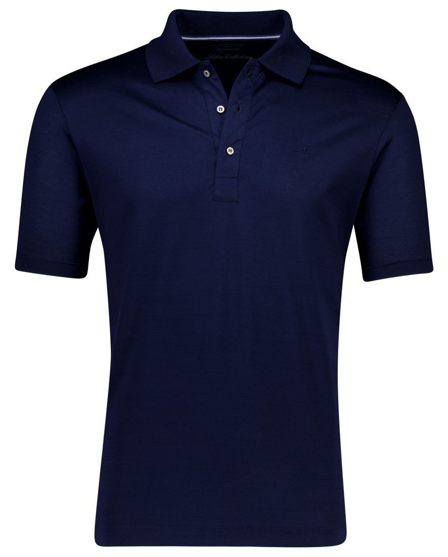 Paul & Shark Silver Collection polo donkerblauw