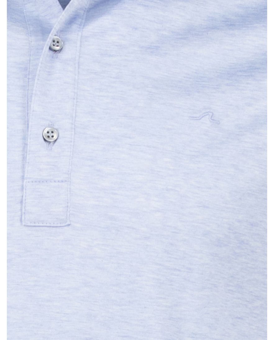 Paul & Shark polo blauw gemêleerd korte mouw