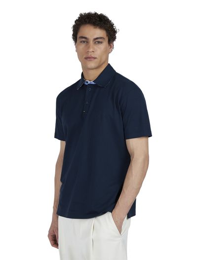 Paul & Shark Paul & Shark polo donkerblauw X Loft Polo effen