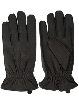 Laimbock Laimbock Handschoenen Hitchin zwart 100% leer