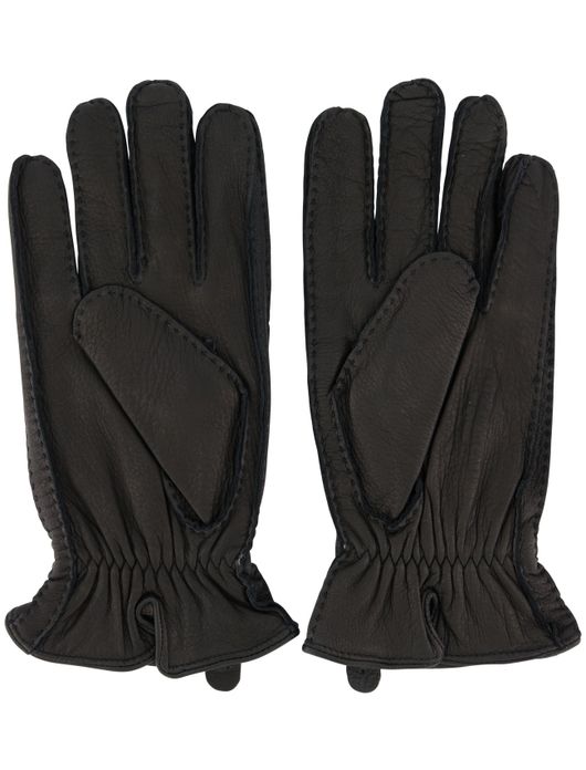 Laimbock Handschoenen Hitchin zwart leer