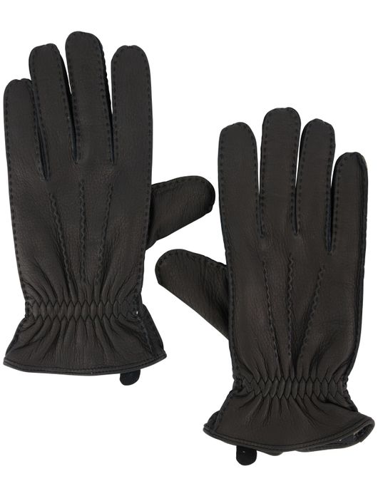 Laimbock Handschoenen Hitchin zwart leer