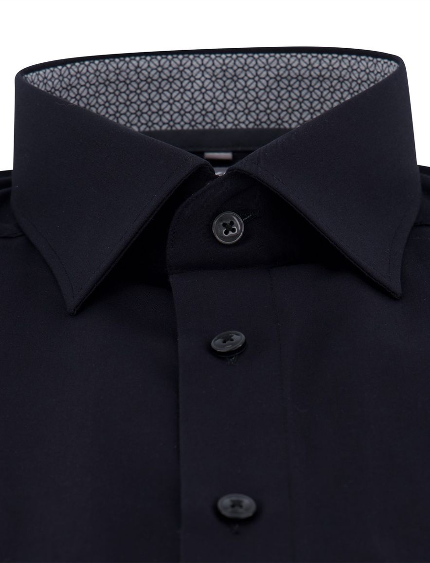 business overhemd zwart Olymp Luxor Comfort Fit