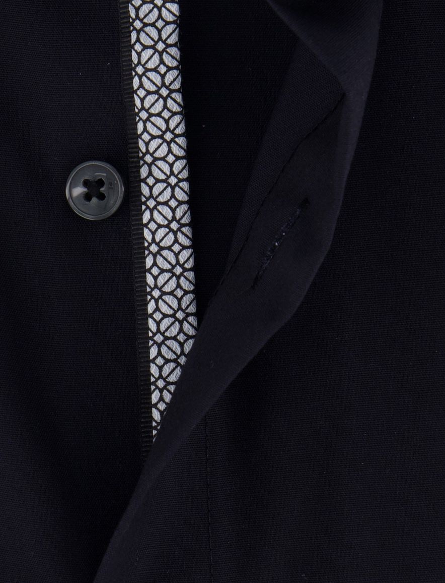 business overhemd zwart Olymp Luxor Comfort Fit