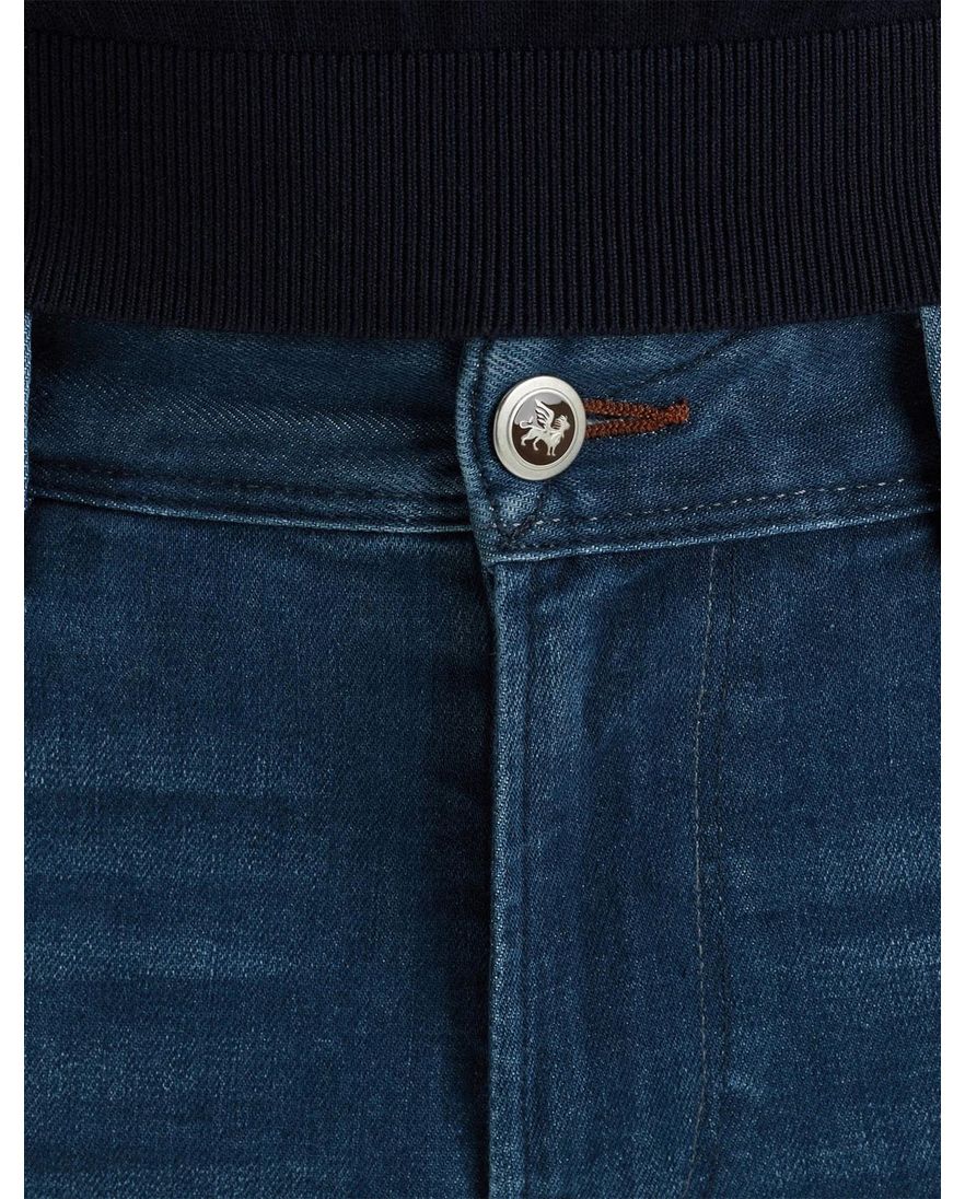 Vanguard 5 pocket jeans blauw RIDER V7 denim