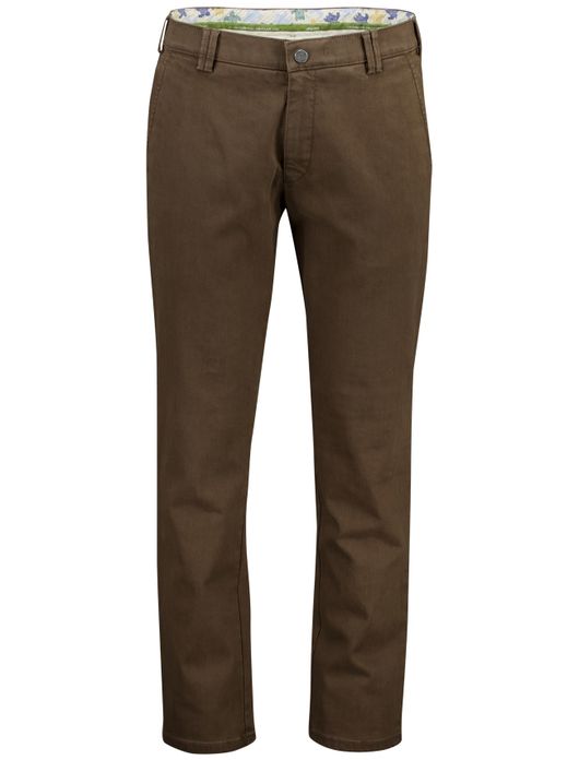 Meyer Pantalon bruin effen RIO Art.2-5606-35
