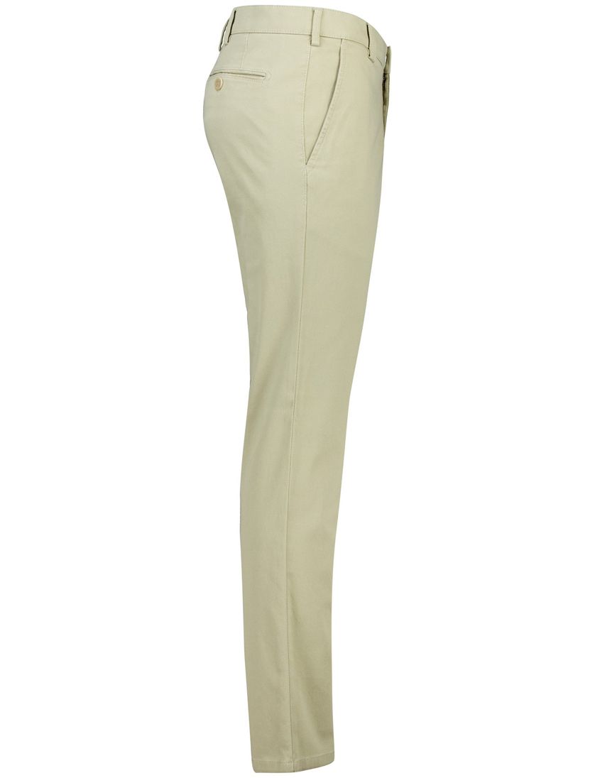 Meyer Pantalon beige perfect fit katoen