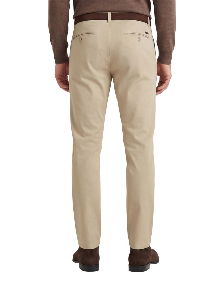 Meyer Pantalon beige perfect fit katoen