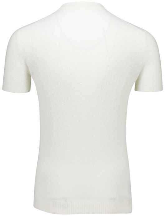 Gentiluomo T-shirt ronde hals ecru