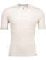 Gentiluomo polo beige v-hals met boord