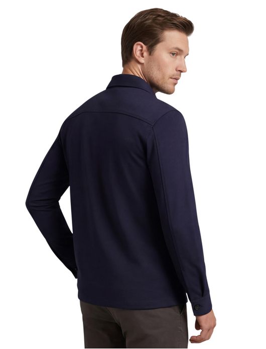 casual overhemd donkerblauw Gentiluomo