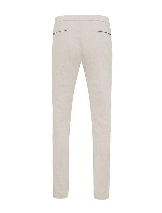 Genti chino beige effen