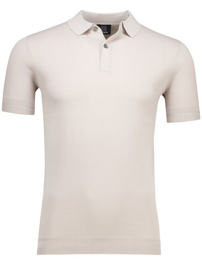 Genti Genti polo bruin viscose