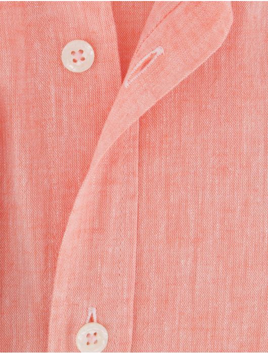 A Fish Named Fred overhemd zalm gemeleerd