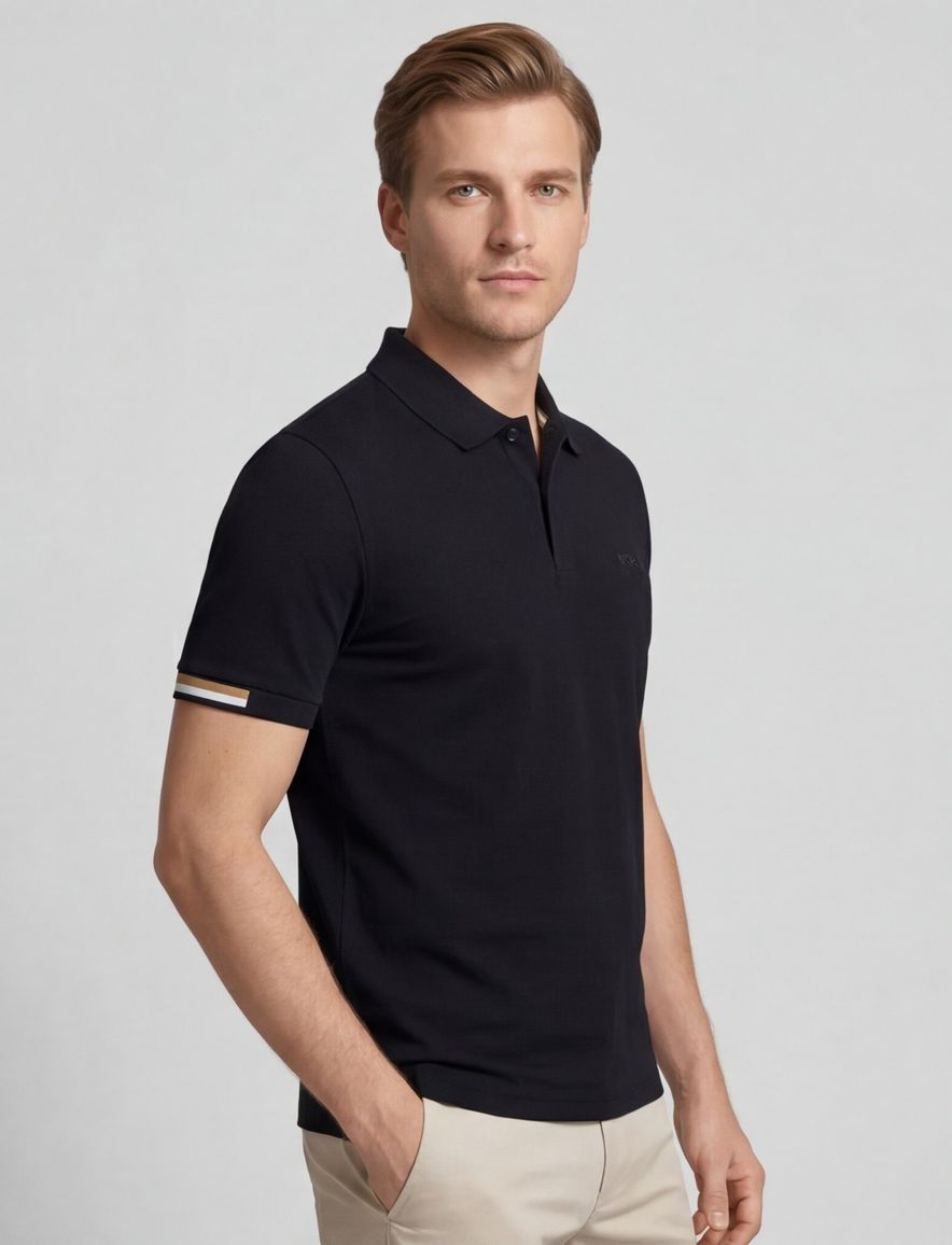 Boss Parlay polo zwart