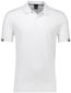 Boss Black Parlay polo wit effen 2-knoops