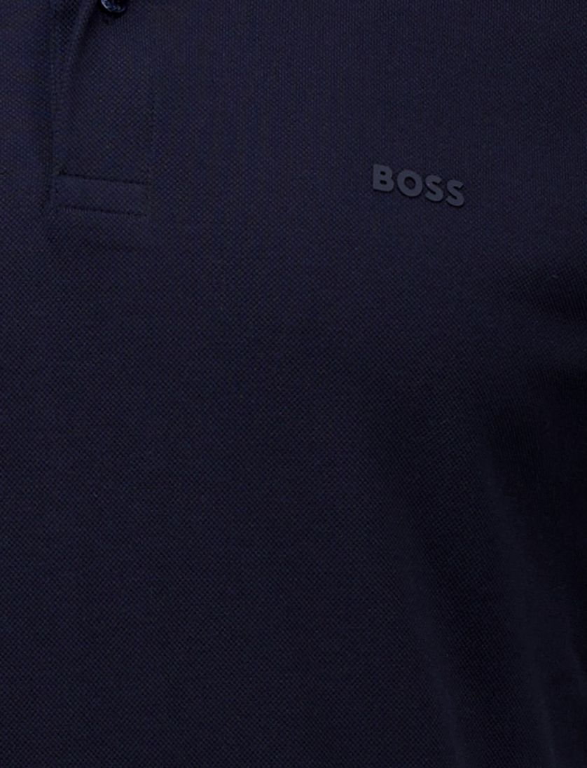 Boss Black Parlay polo donkerblauw