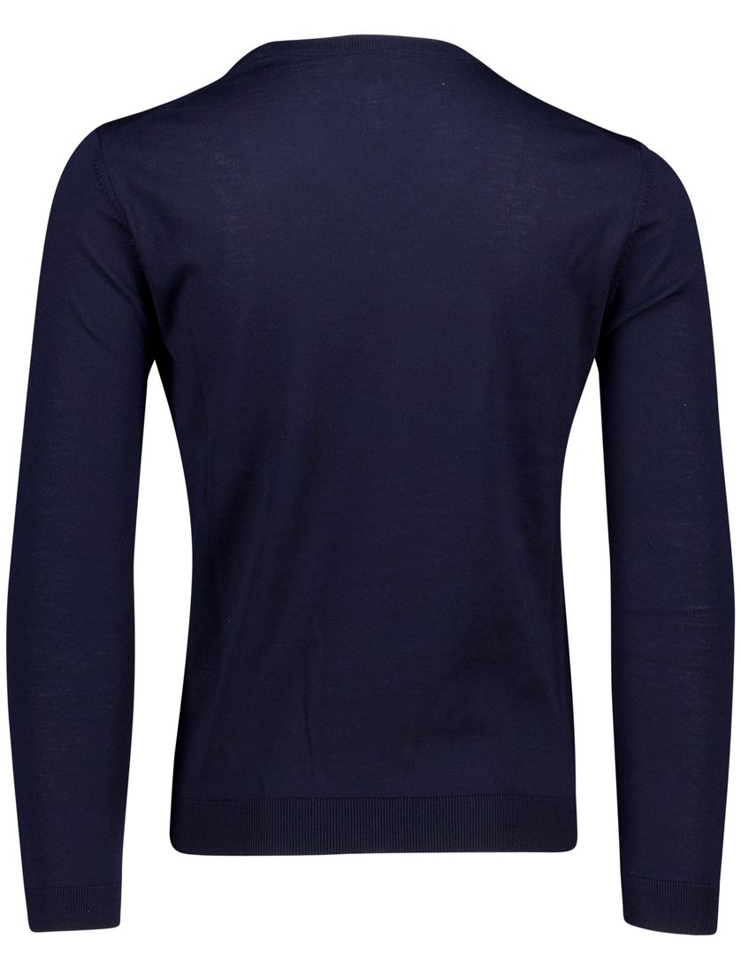 Trui Boss Melba-P finest italian yarn donkerblauw