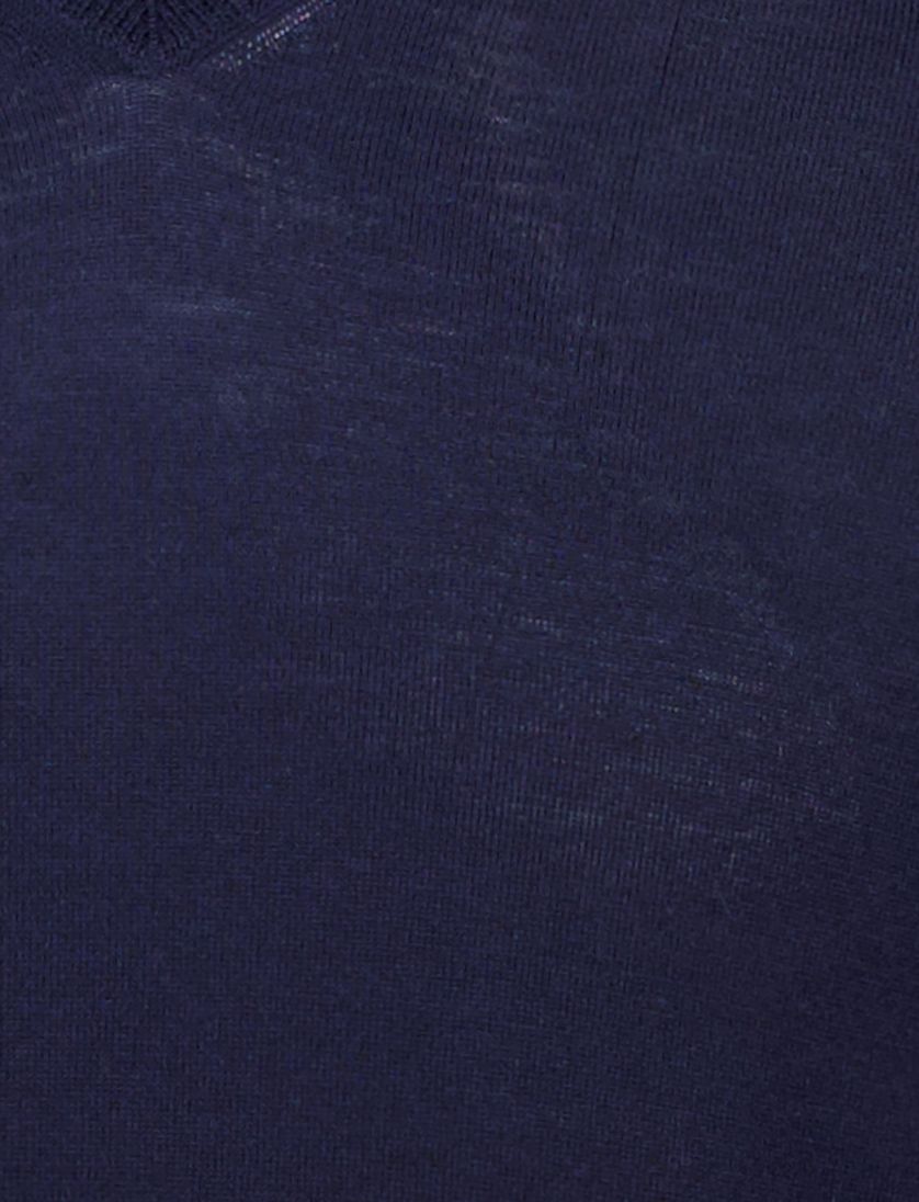 Trui Boss Melba-P finest italian yarn donkerblauw