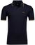 katoenen Boss Green KM polo paul donkerblauw slim fit