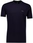 T-shirts Boss Green donkerblauw effen