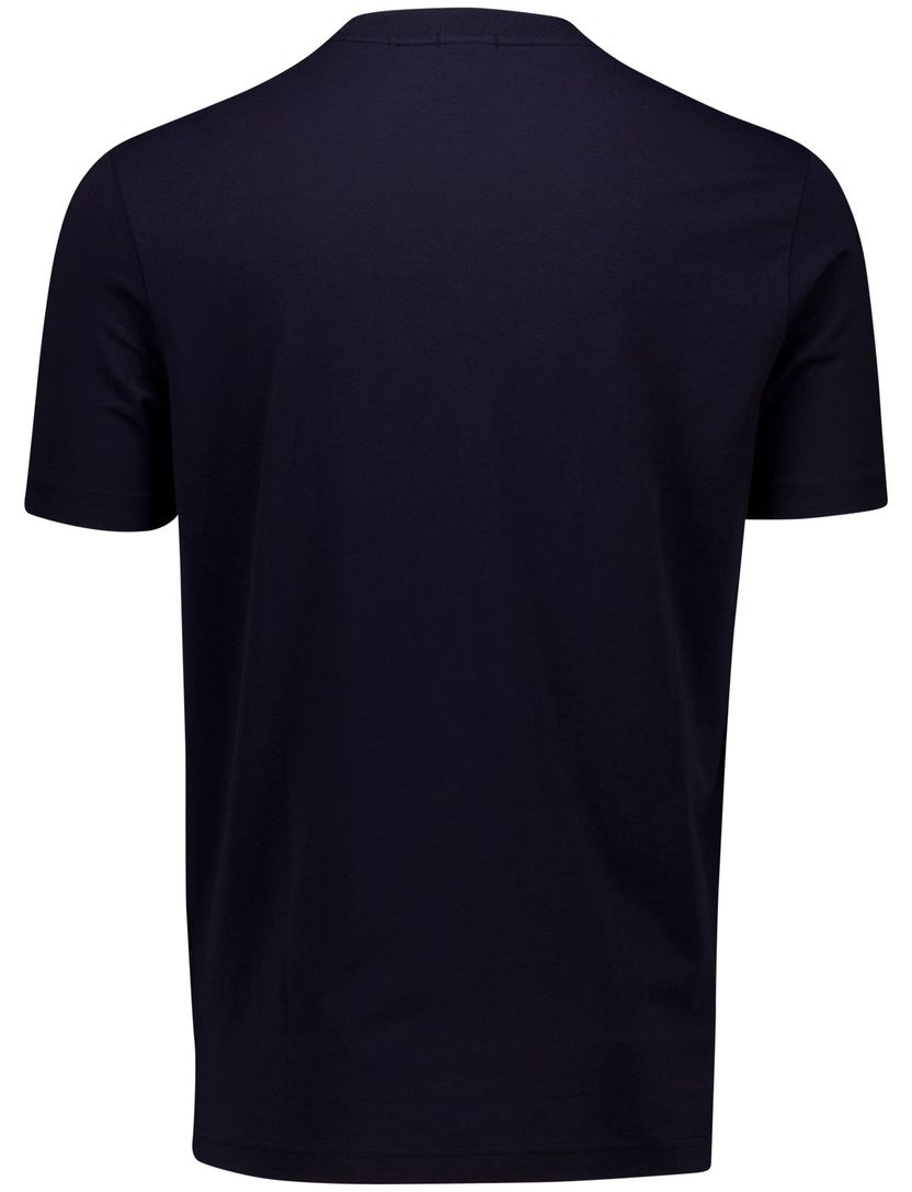 T-shirts Boss Green donkerblauw effen