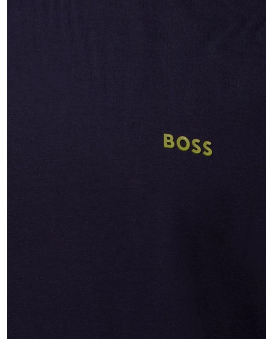 T-shirts Boss Green Tee donkerblauw ronde hals