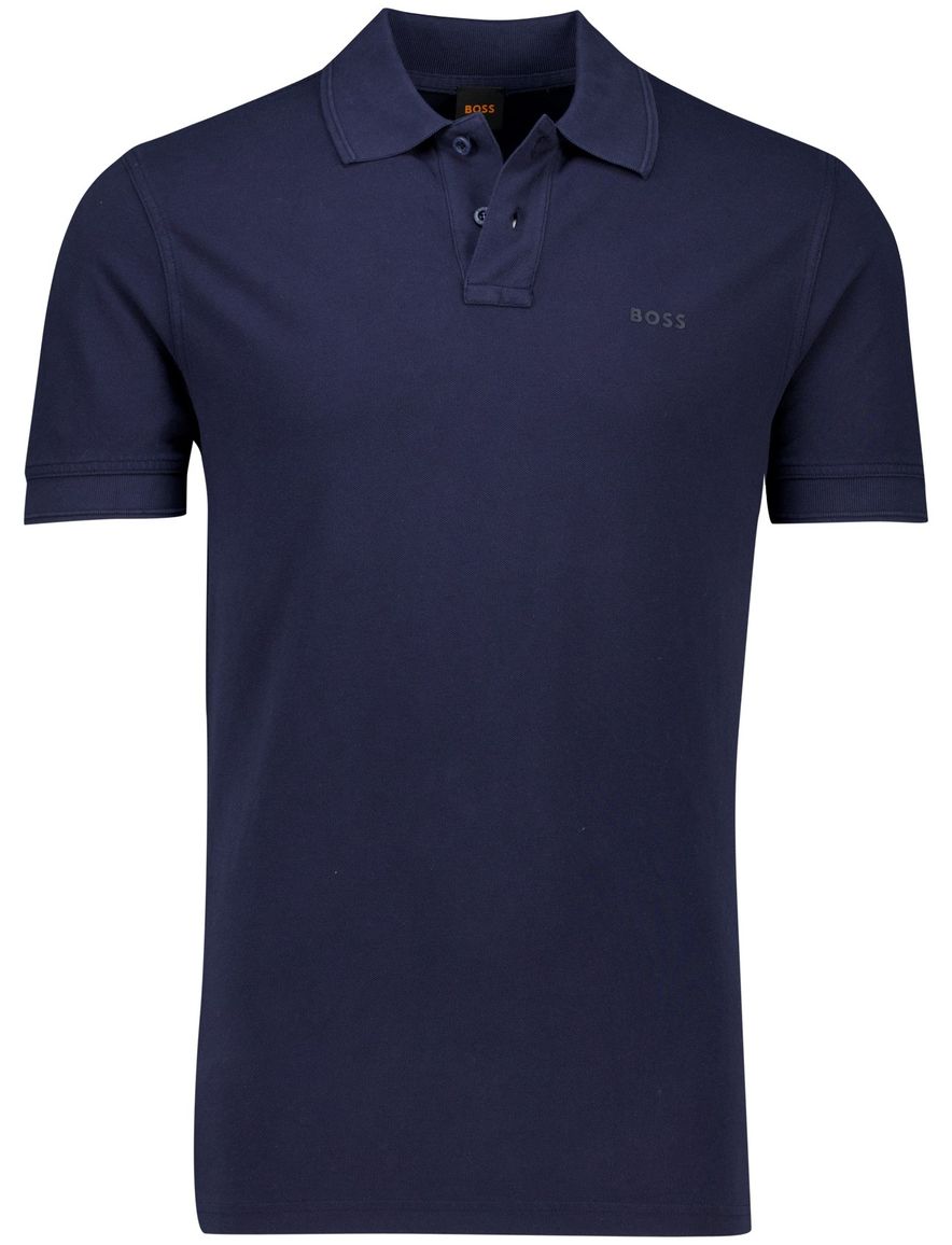 Hugo Boss Orange poloshirt donkerblauw prime