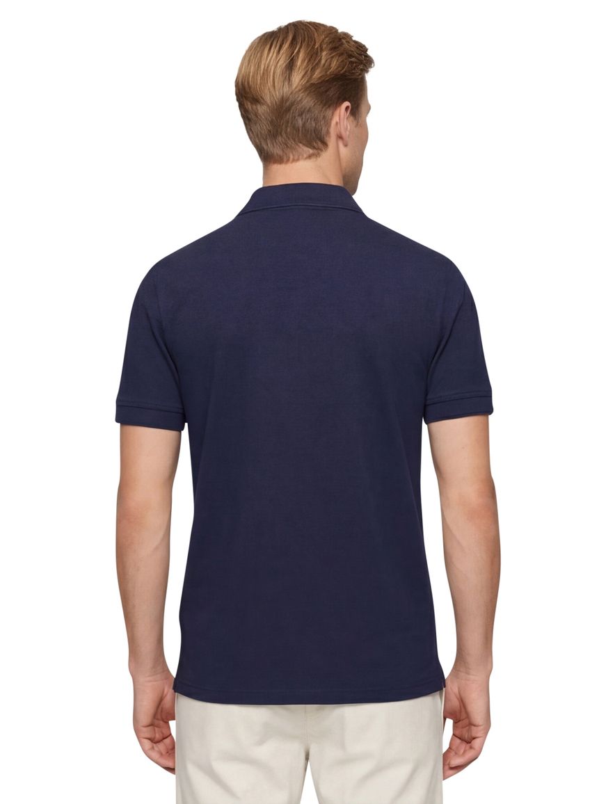 Hugo Boss Orange poloshirt donkerblauw prime